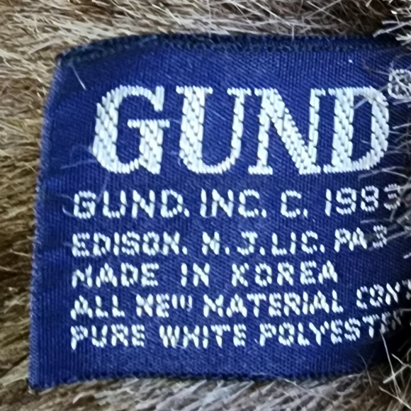 LNC 1983 Vintage Gund Collector's Classics Monkey Plush - Picture 7 of 7